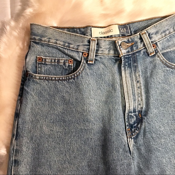 GAP Classic Fit vintage high-waisted Mom jeans - Picture 4 of 7